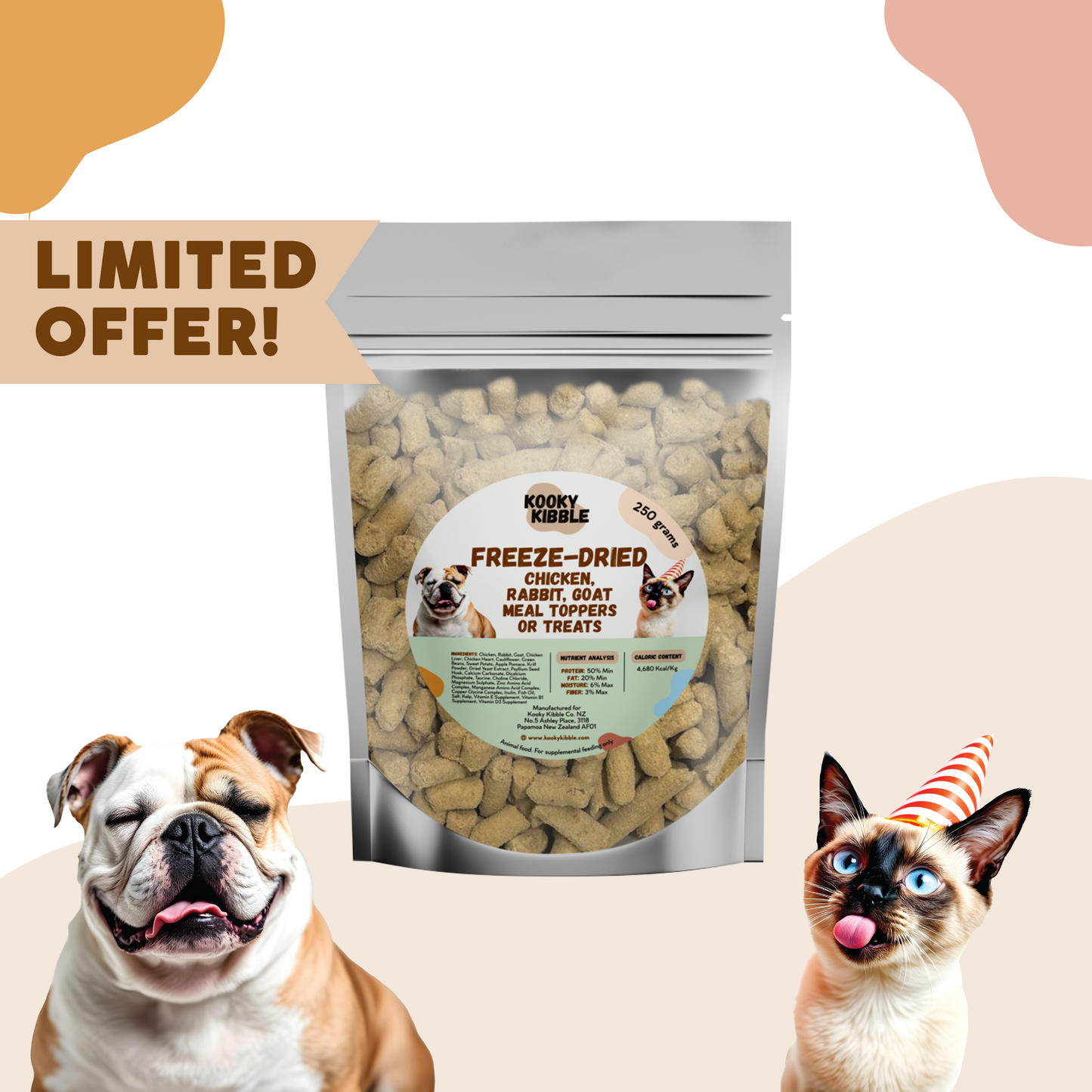 Freeze-Dried Meal Toppers/Treats