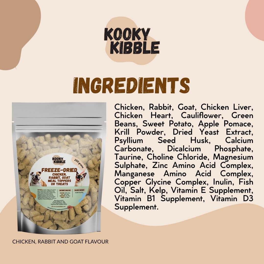 Freeze-Dried Meal Toppers/Treats