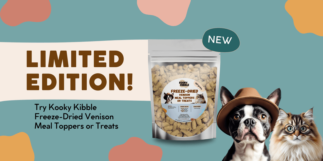Game On: Why Your Pet Will Go Bonkers for Freeze-Dried Venison - Kooky Kibble NZ