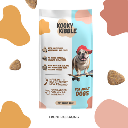 New Zealand Dog Food with Grains for Adult Dogs (12/24 KG)