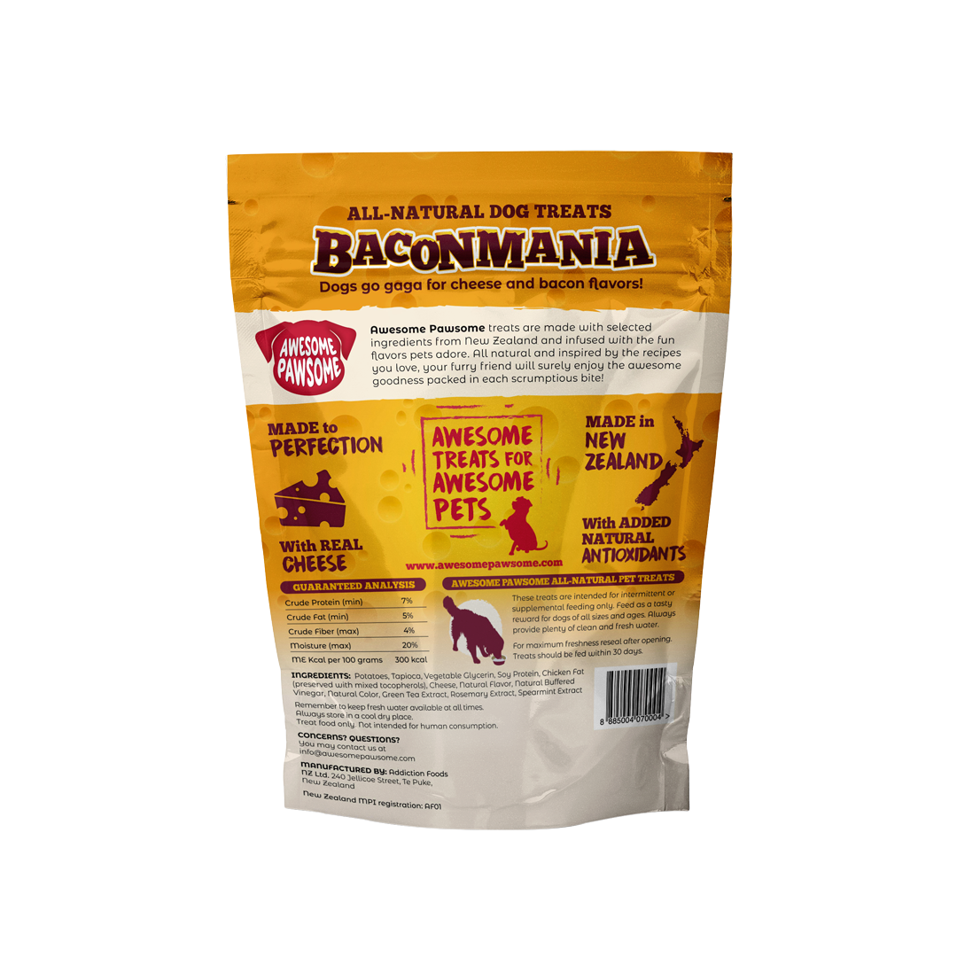 Awesome Pawsome Baconmania (500g)