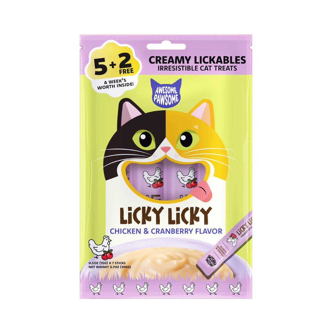Awesome Pawsome Licky Licky Cat Treats