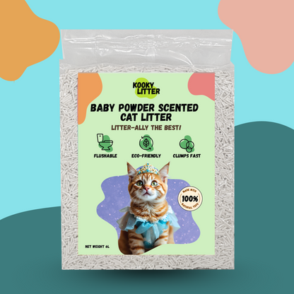 Kooky Litter Flushable Tofu Cat Litter