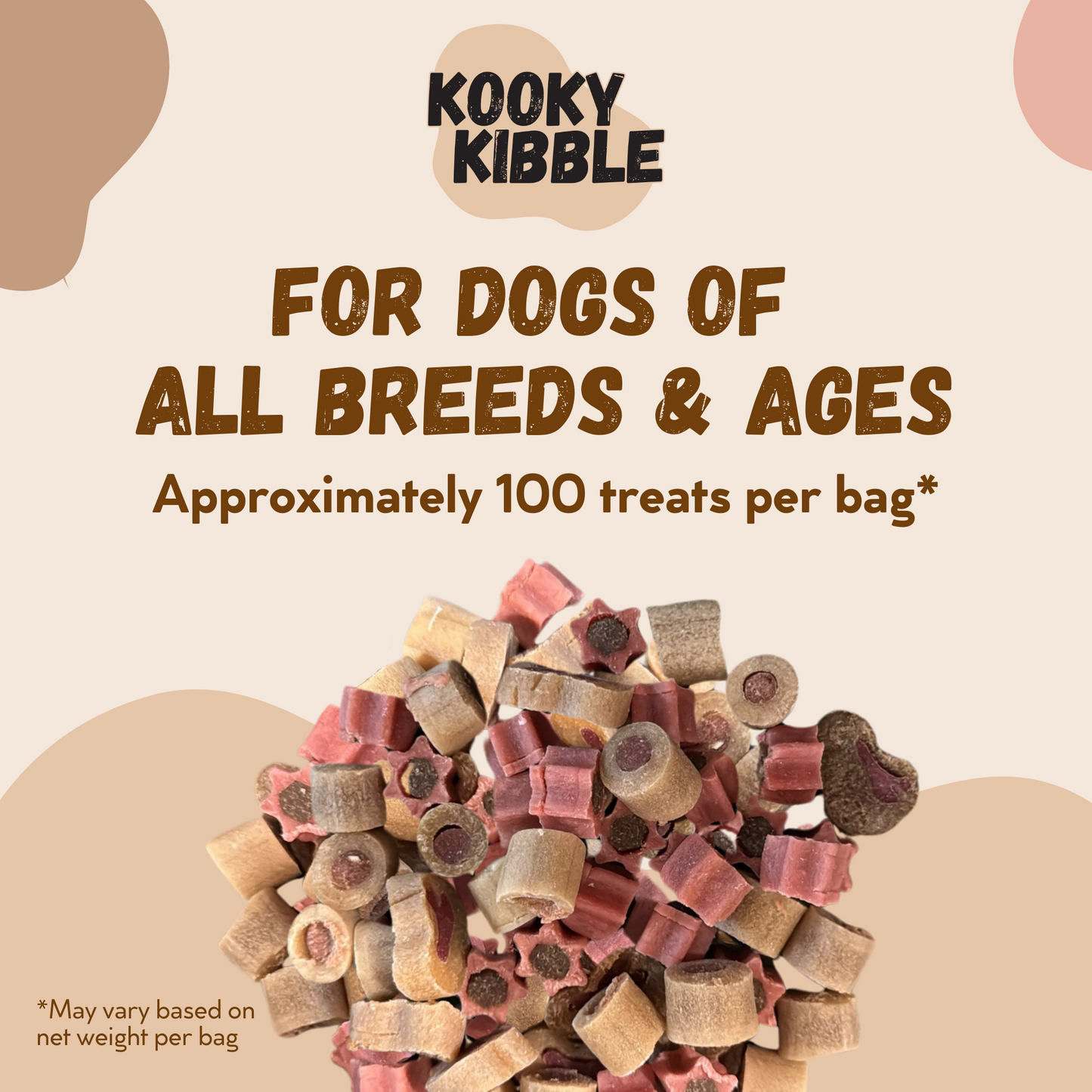 KNomNoms Assorted Dog Treats (250g)