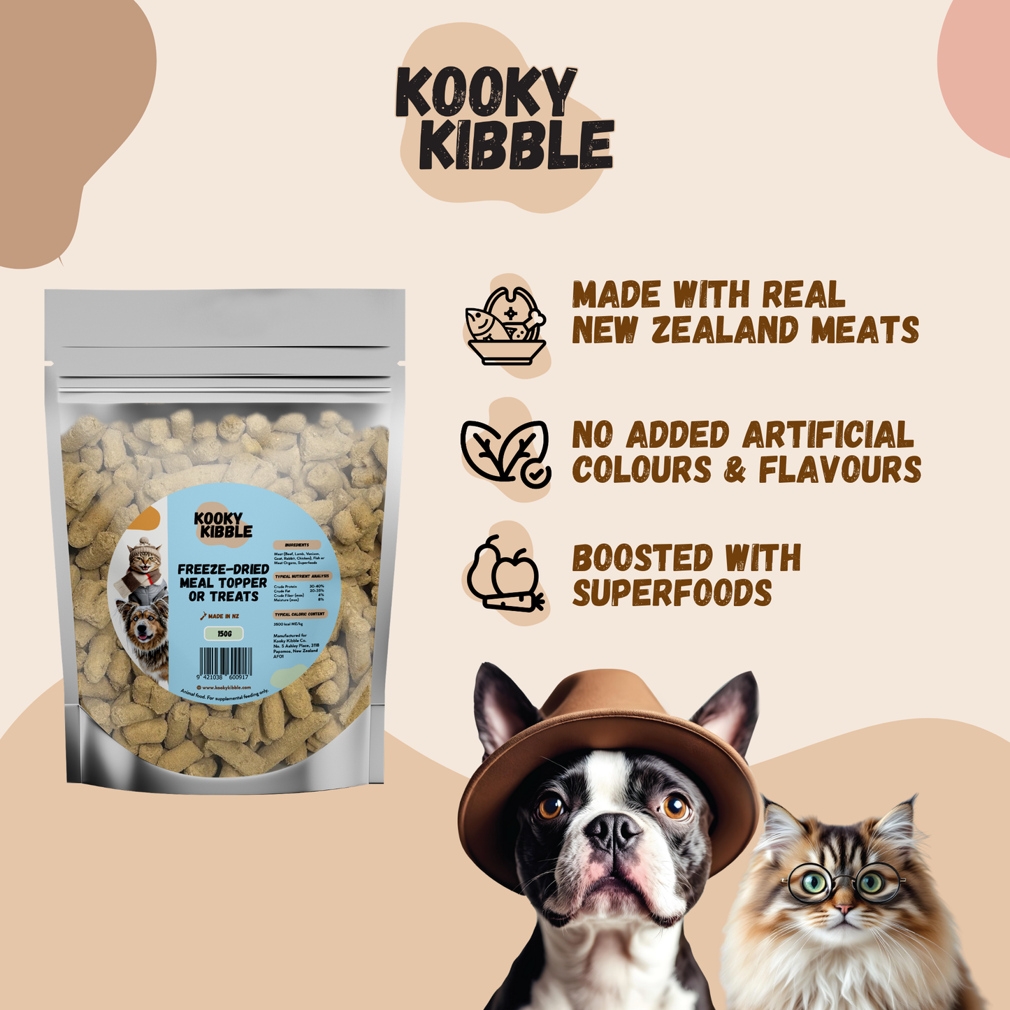 Freeze-Dried Meal Toppers/Treats
