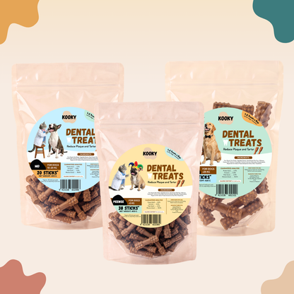 Kooky Dental Treats – Daily Dental Chews for Dogs