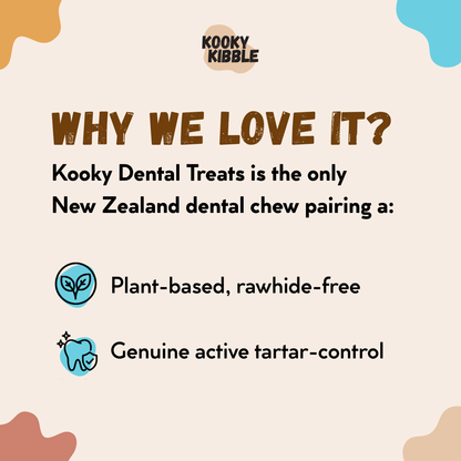 Kooky Dental Treats – Daily Dental Chews for Dogs