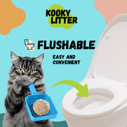 Kooky Litter Flushable Tofu Cat Litter