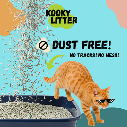 Kooky Litter Flushable Tofu Cat Litter