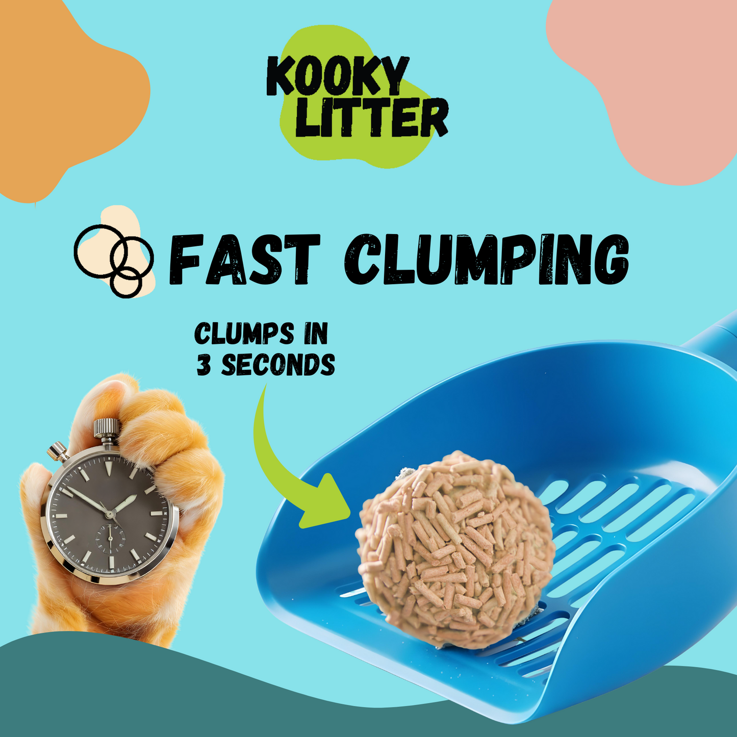 Kooky Litter Flushable Tofu Cat Litter
