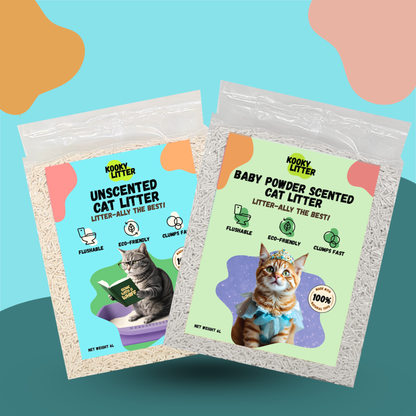 Kooky Litter Flushable Tofu Cat Litter