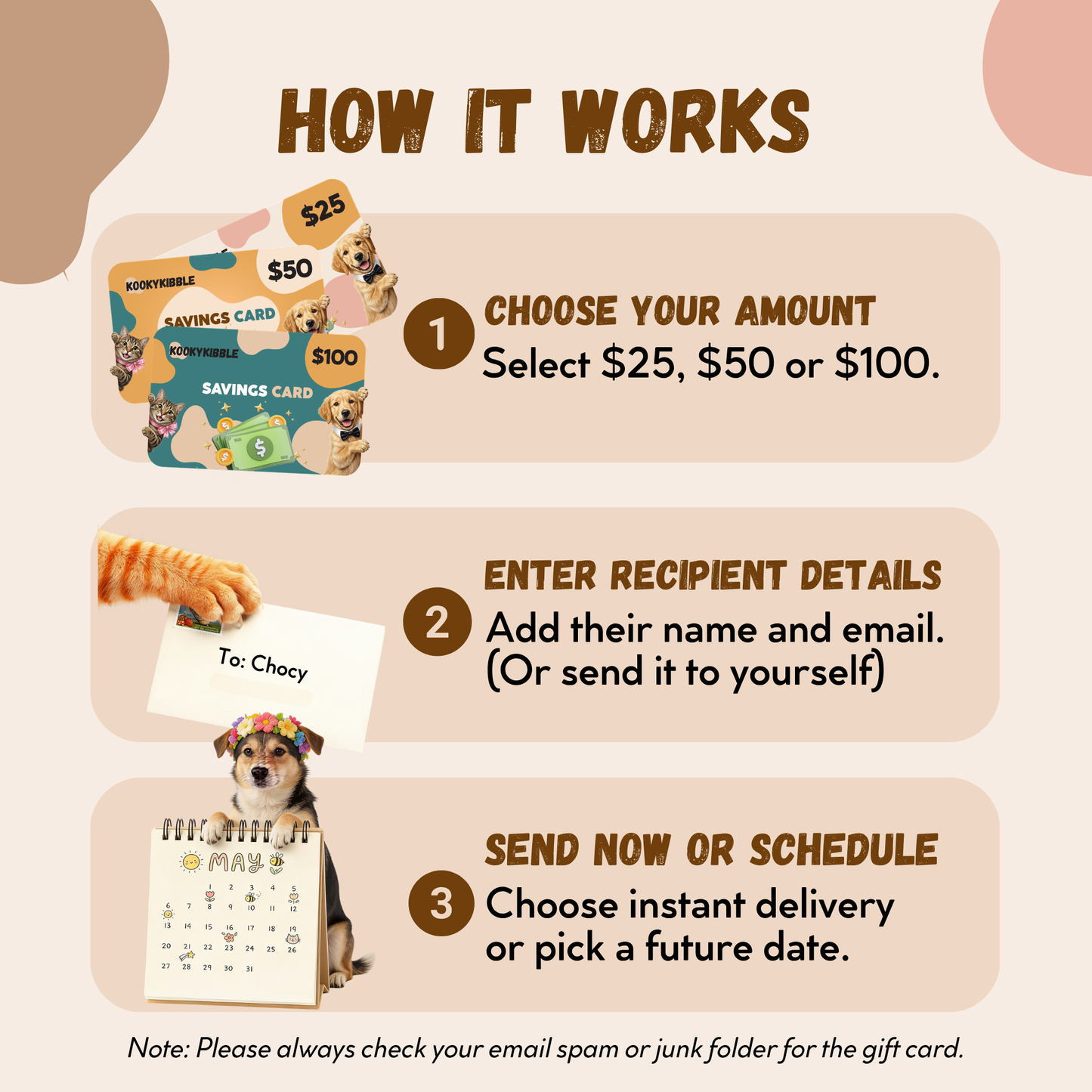 Kooky Kibble E-Savings Card