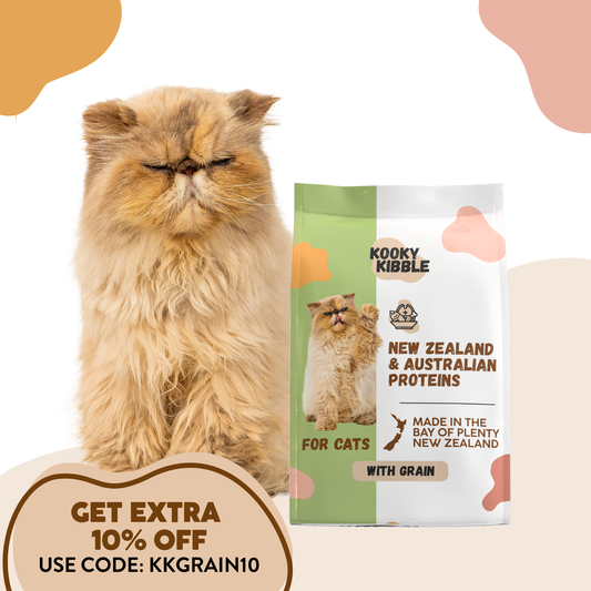 New Zealand Cat Food with Grains for All Life Stages (3/9 KG)