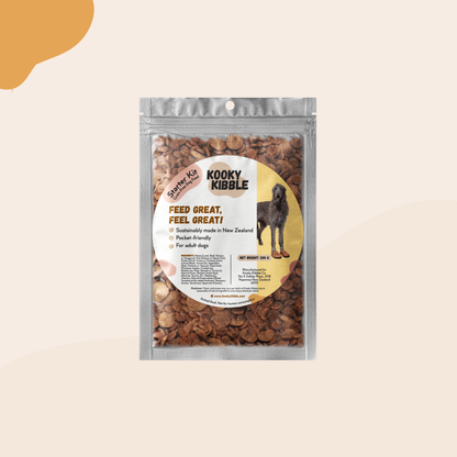 Kooky Kibble Adult Dry Dog Food Starter Kit (200g)