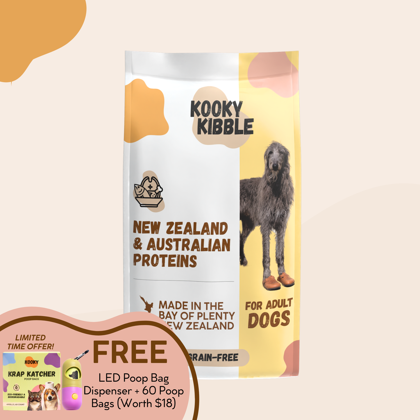 New Zealand Grain-Free Adult Dog Food (12/24 KG)