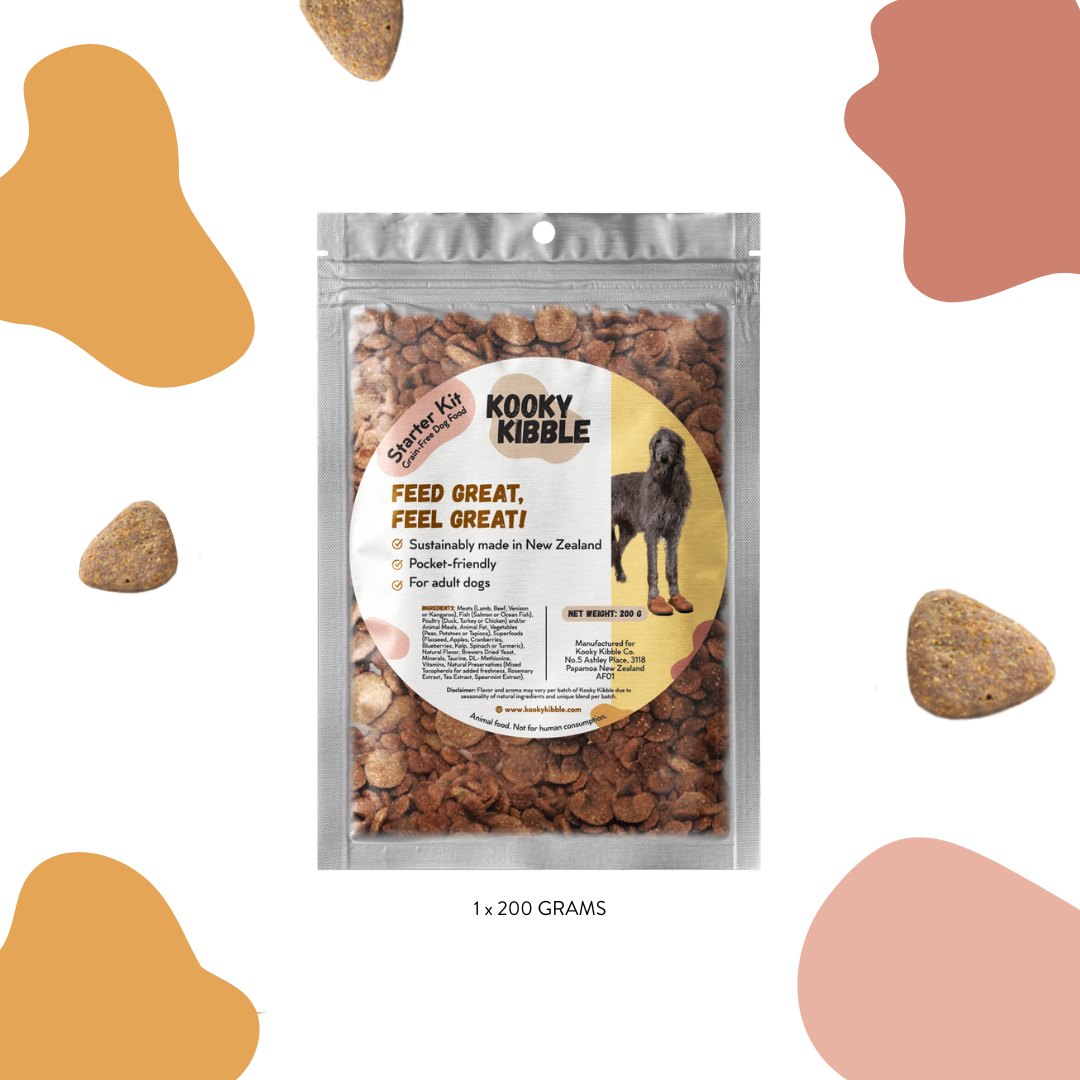 A closer look at Grain Free Dehydrated Dog Kibble