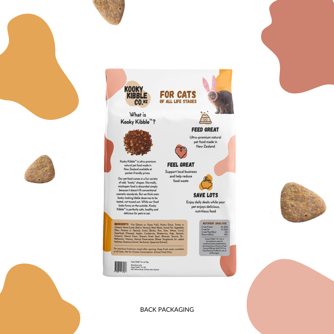 Kibble cat food clearance
