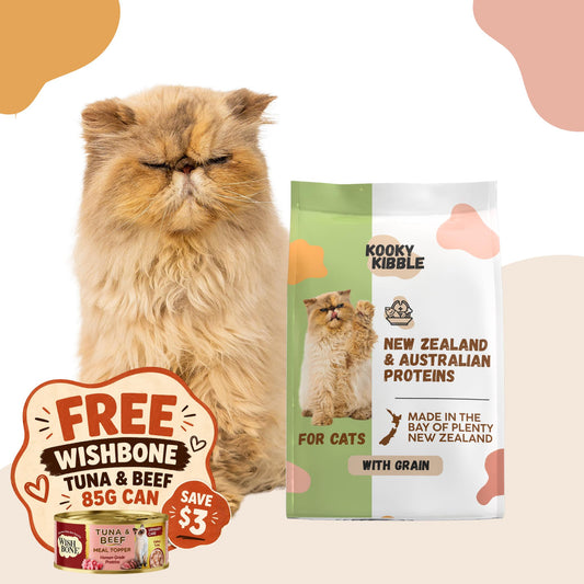 New Zealand Cat Food with Grains for All Life Stages (3/9 KG)