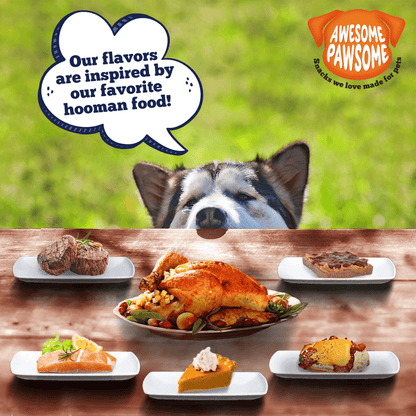 Grain free dog biscuits Awesome Pawsome dog treats