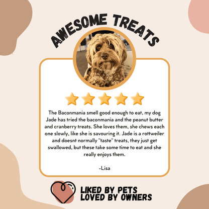 Dog training treats Awesome Pawsome grain free recipe