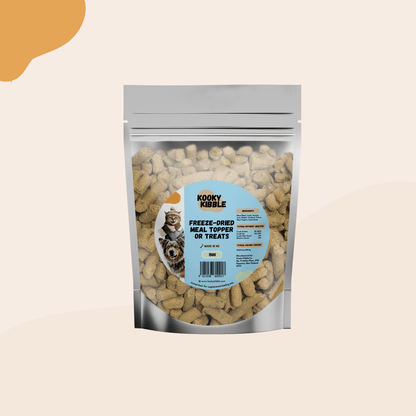 Freeze - Dried Meal Toppers/Treats - Kooky Kibble NZ