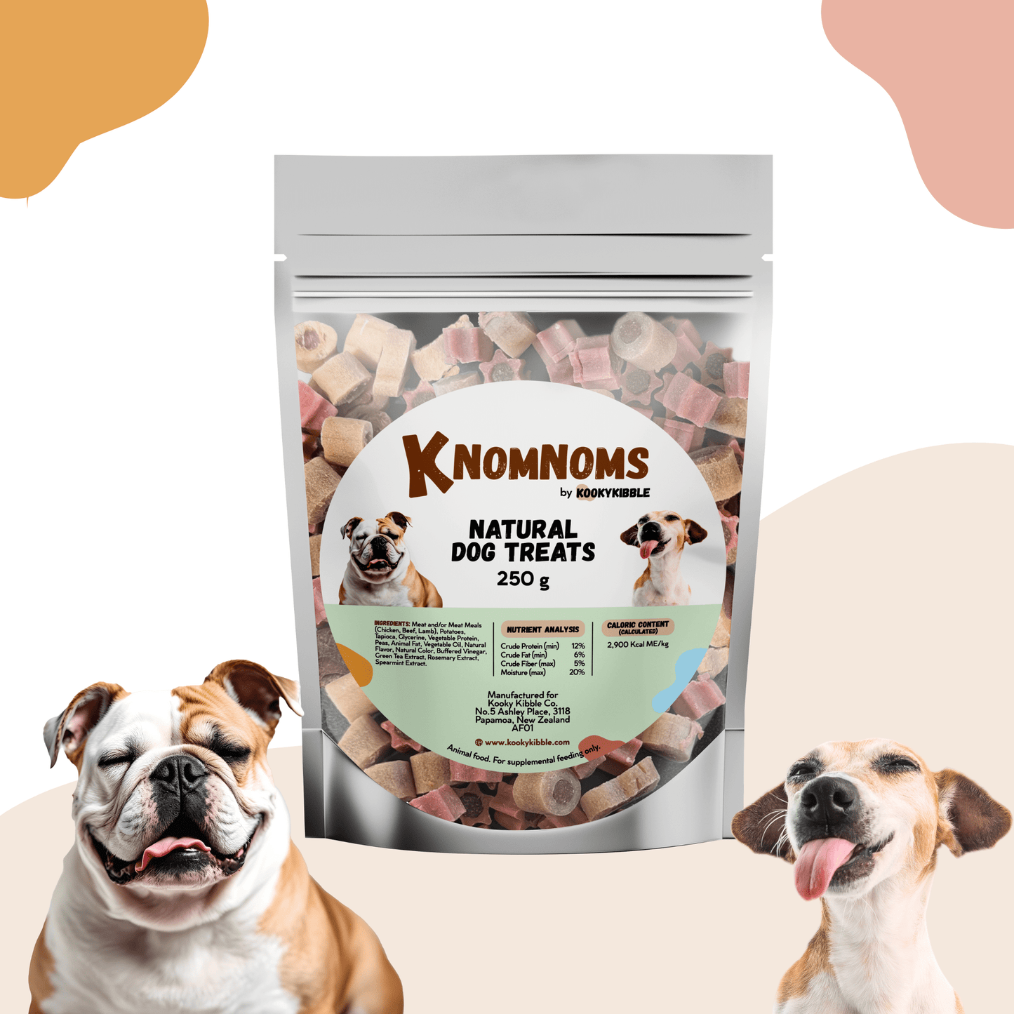 KNomNoms Assorted Dog Treats (250g)