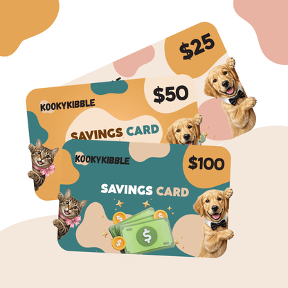 Kooky Kibble E-Savings Card