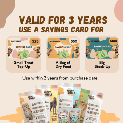Kooky Kibble E-Savings Card - Kooky Kibble NZ