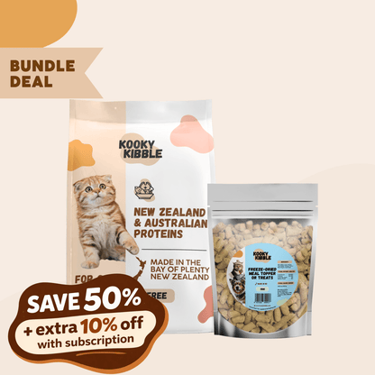 KookyFeast – Dry Cat Food + Freeze-Dried - Kooky Kibble NZ
