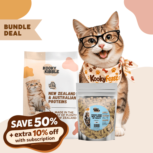 KookyFeast – Dry Cat Food + Freeze-Dried - Kooky Kibble NZ