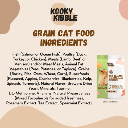New Zealand Cat Kibbles and Cat Meal Topper Bundle Deals - Kooky Kibble NZ