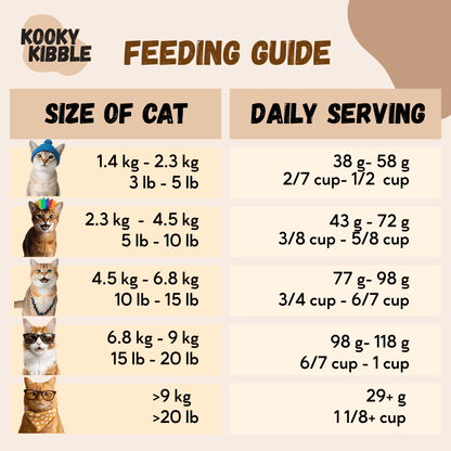 New Zealand Cat Kibbles and Cat Meal Topper Bundle Deals - Kooky Kibble NZ