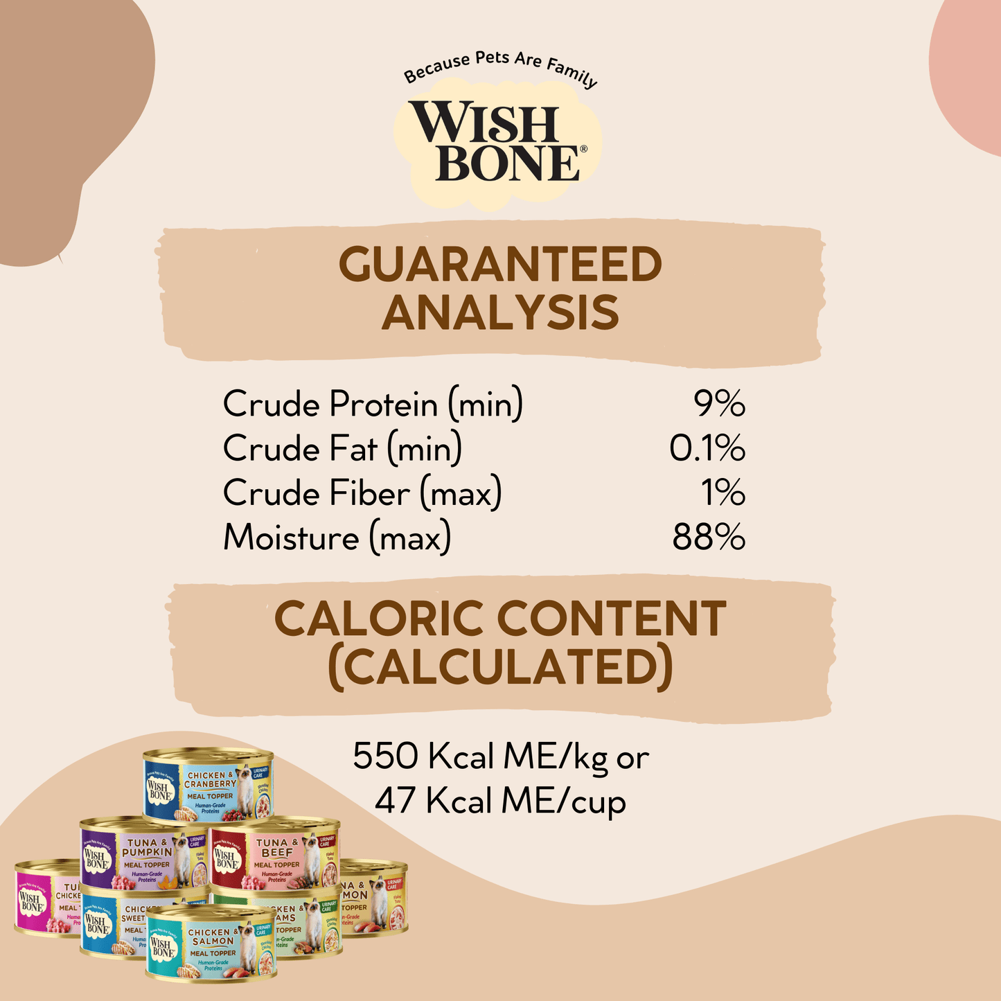 Urinary care cat food topper made with quality ingredients
